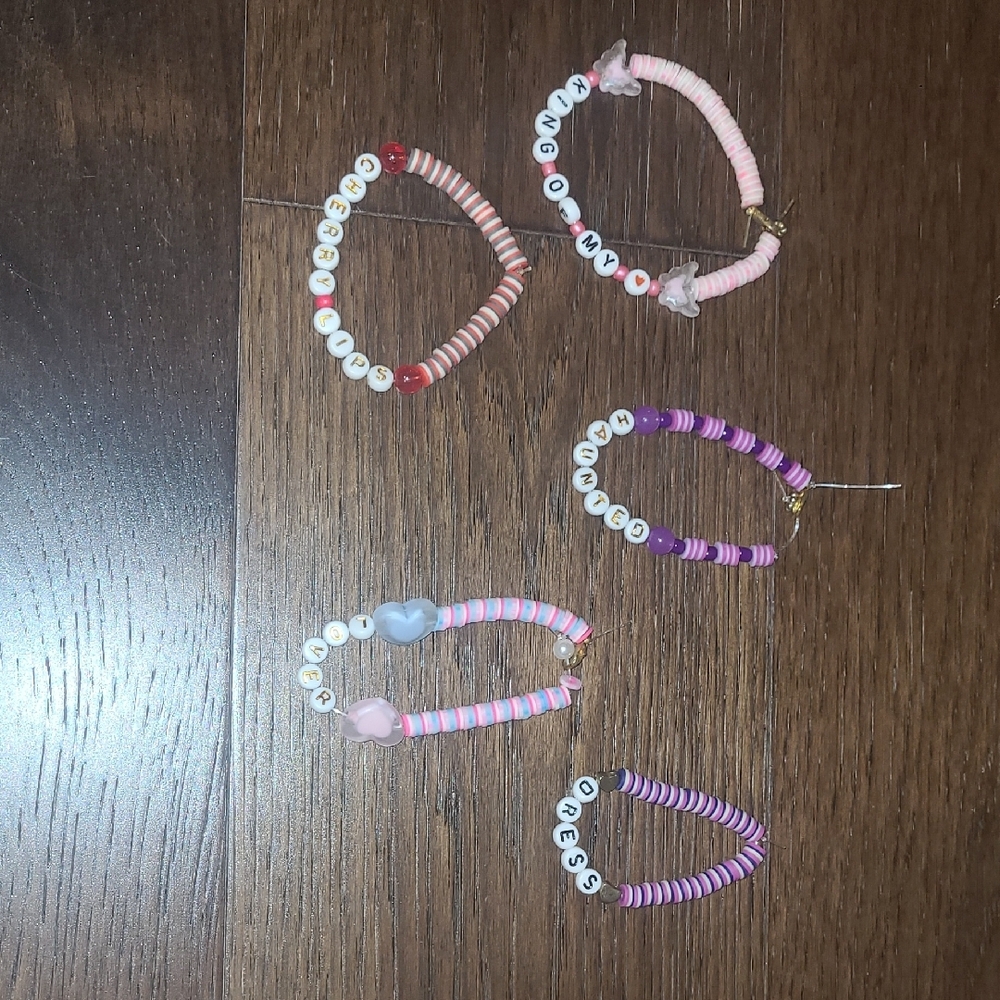 Colorful Beaded Bracelets Set